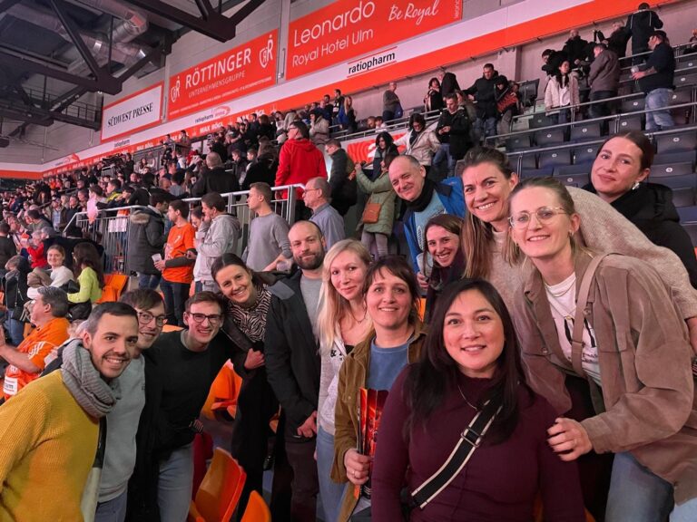 Ausflug zum Basketballspiel von Ratiopharm Ulm
